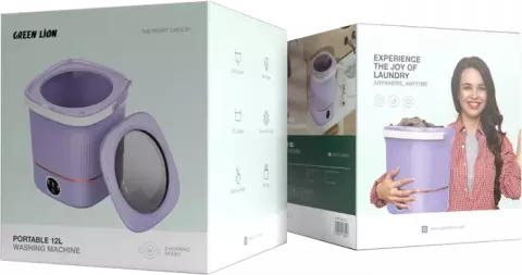 ماشین لباسشویی قابل حمل Green Lion مدل GNPRTWM12LPL