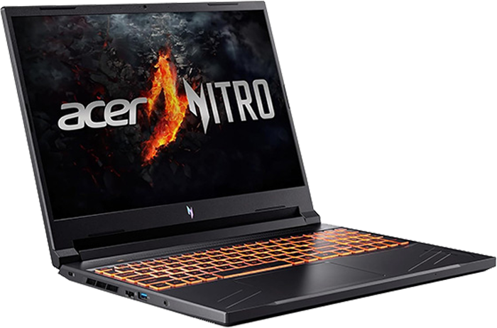 لپ تاپ گیمینگ 16 اینچ Acer مدل Nitro V 16 ANV16-71-760Q (i7 14650HX-16GB-1.5TB SSD-RTX4050-WUXGA-Backlight)