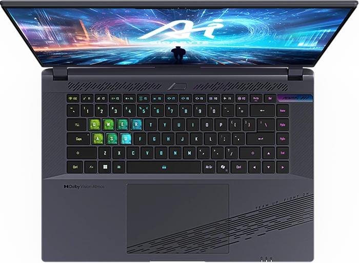لپ تاپ گیمینگ 16 اینچ GIGABYTE مدل AORUS 16X ASG-63UKC65SH (i9 14900HX-32GB-2TB SSD-WQXGA-Backlight)