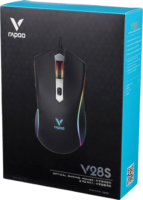 موس سیمی گیمینگ Rapoo مدل V28S