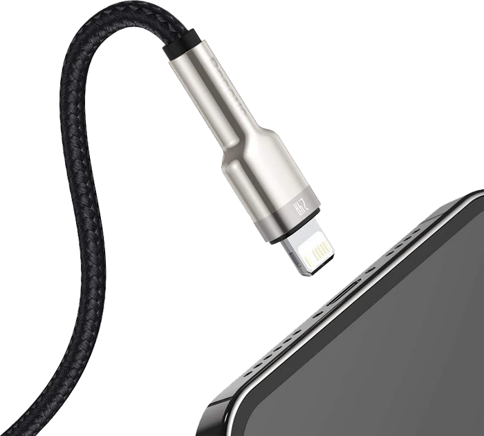 کابل شارژ 2 متری باسئوس USB به Lightning مدل CAFULE CALJK-B01