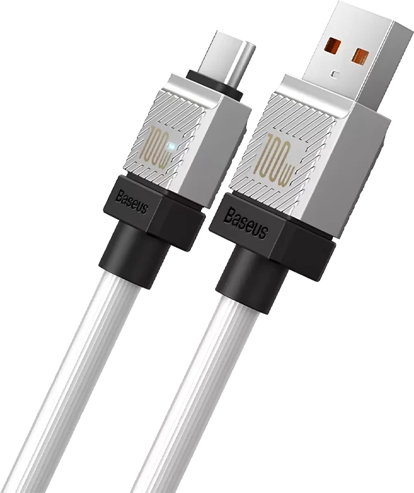 کابل شارژ 1 متری USB به Type-C باسئوس مدل COOLPLAY CAKW-000602