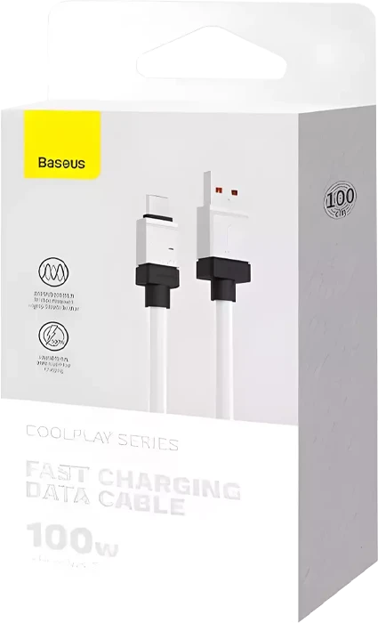 کابل شارژ 1 متری USB به Type-C باسئوس مدل COOLPLAY CAKW-000602
