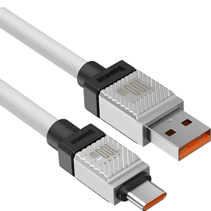 کابل شارژ 1 متری USB به Type-C باسئوس مدل COOLPLAY CAKW-000602