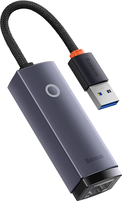 کابل تبدیل 20 سانتی متری USB به LAN باسئوس مدل AIRJOY