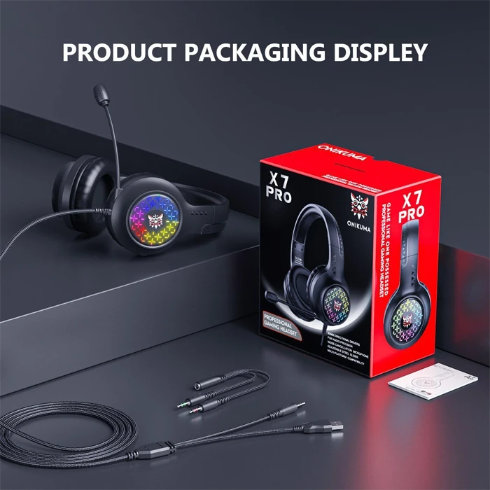 هدست سیمی گیمینگ Onikuma مدل X7 PRO