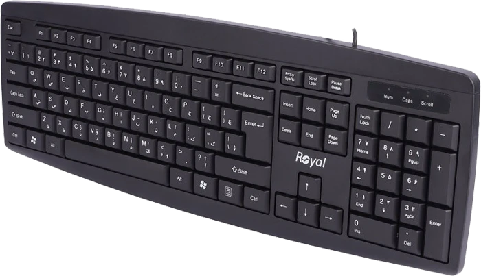 کیبورد سیمی Royal مدل RK315