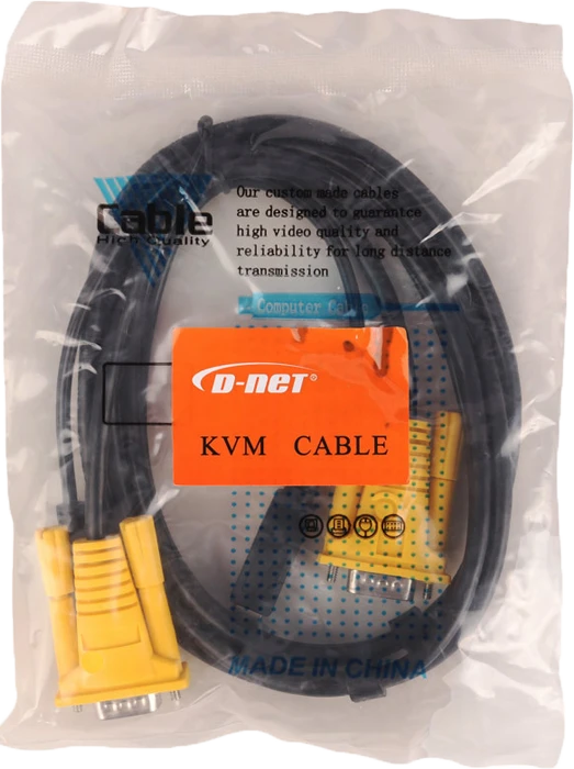 کابل 1.5 متری USB به KVM دی نت