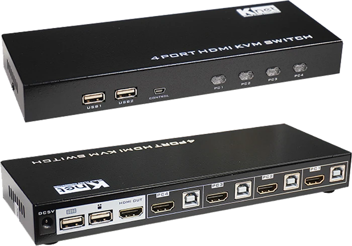 سوییچ 4 پورت K-NET مدل K-SWKH404