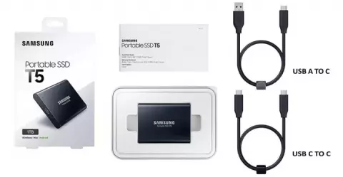 حافظه SSD اکسترنال 1ترابایت Samsung مدل T5