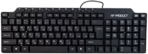 XP PRODUCT XP-8200K USB BLACK KB