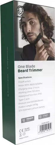 ماشین اصلاح سر و صورت Green Lion مدل One Blade Beard Trimmer