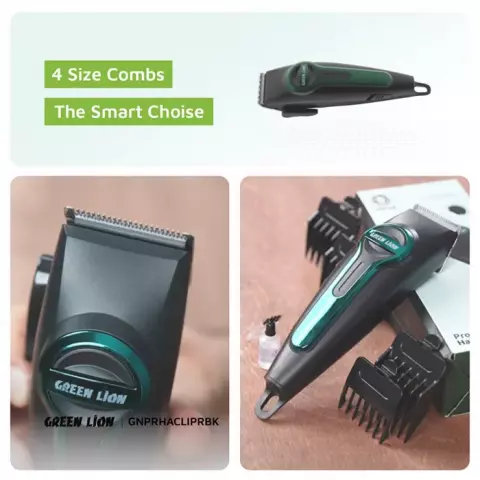 ماشین اصلاح سر و صورت Green Lion مدل Professional Hair Clipper