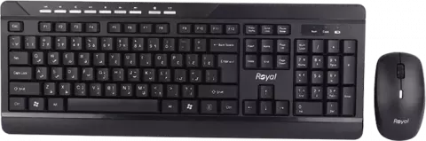 کیبورد و موس بی سیم Royal مدل RKM-830