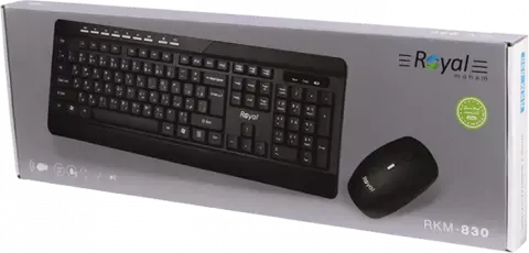 کیبورد و موس بی سیم Royal مدل RKM-830
