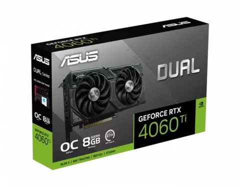 کارت گرافیک  ASUS مدل  Dual GeForce RTX 4060 Ti OC Edition 8GB GDDR6