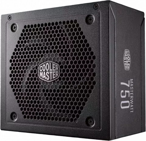 پاور 750وات Coolermaster مدل MASTERWATT SEMI-FANLESS MODULAR