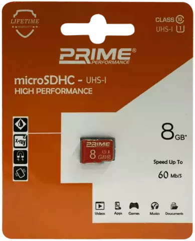 مموری کارت 8گیگابایت PRIME