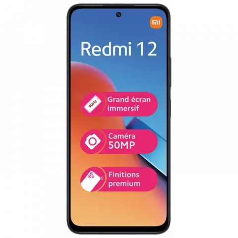 گوشی موبایل 128 گیگابایت Xiaomi مدل Redmi 12 نسخه گلوبال