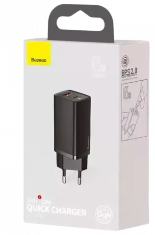 شارژر دیواری Baseus مدل GaN2 Lite CCGAN65UE