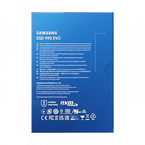 حافظه SSD اینترنال 2 ترابایت Samsung مدل 990 EVO M.2