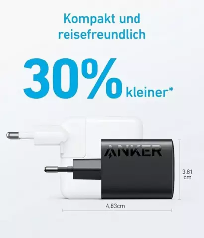 شارژر دیواری ANKER مدل 312Compact Charger A2640