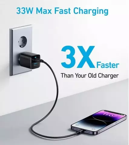 شارژر دیواری 33 وات Anker مدل 323Charger A2331