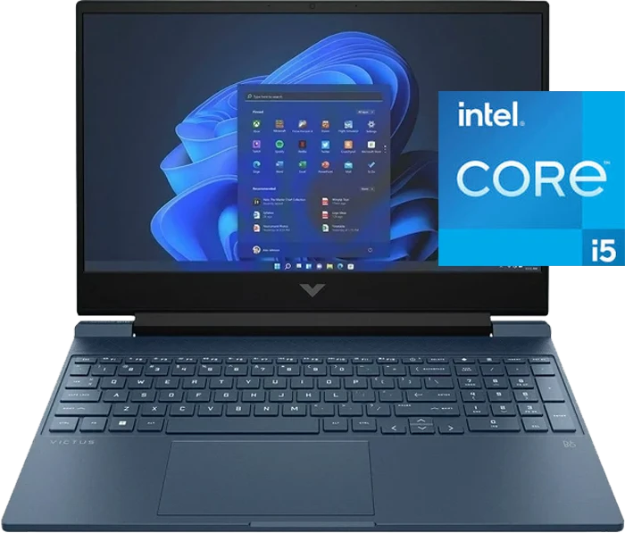 لپ تاپ گیمینگ 15.6 اینچ HP مدل Victus 15-FA0033DX (i5 12450H-8GB-512GB SSD-RTX3050-FHD-Backlight)