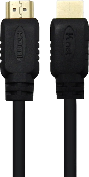 K-NET VER. 1.4 K-CH140050 4K 3D 5M BLACK HDMI CABLE