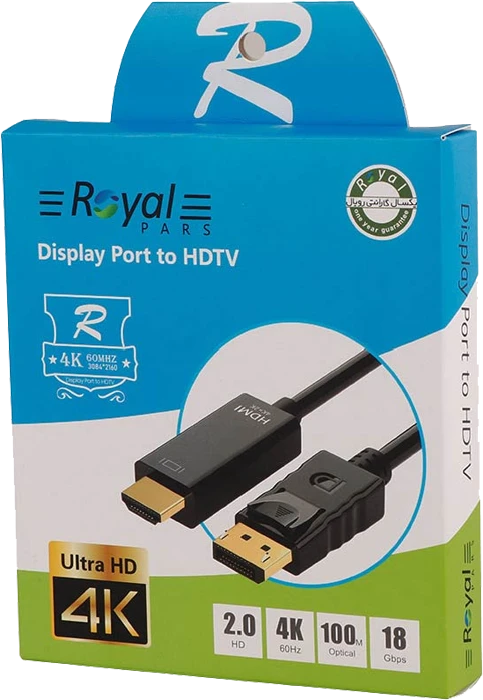 کابل تبدیل Display Port به HDMI رویال