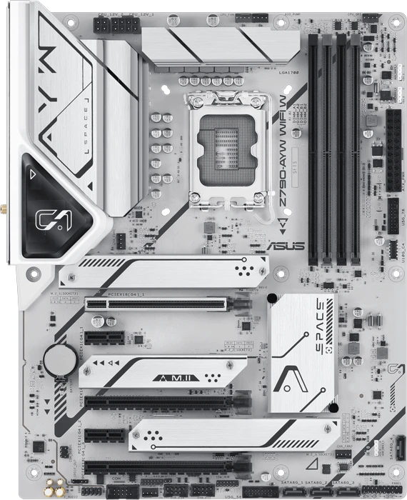 کالا ASUS مدل Z790-AYW W GAMING WIFI D5 ASLI MB
