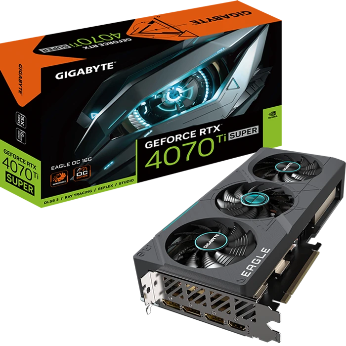 کارت گرافیک GIGABYTE مدل GeForce RTX 4070 Ti SUPER EAGLE OC 16G
