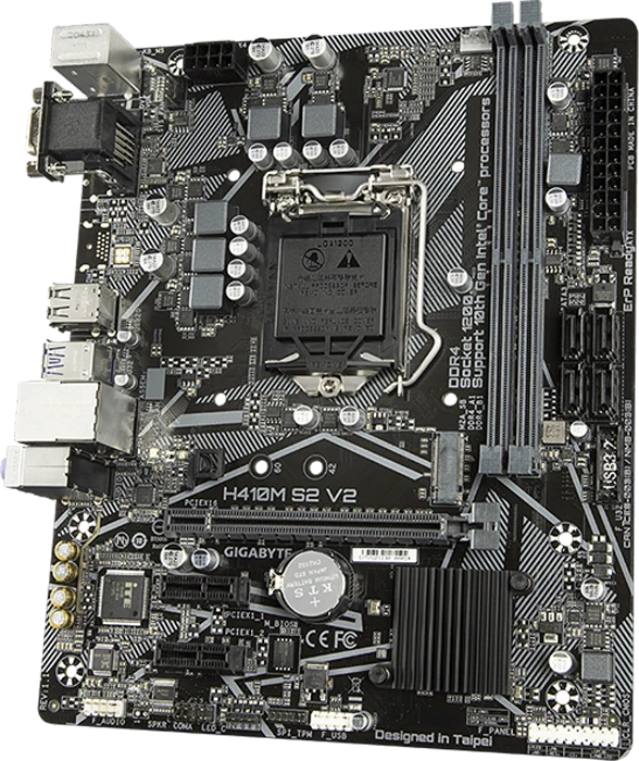 مادربرد GIGABYTE مدل H410M S2 V2 (rev. 1.7)