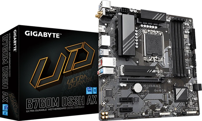 مادربرد GIGABYTE مدل B760M DS3H AX (rev. 1.x)