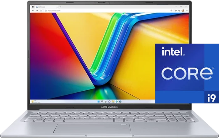 لپ تاپ 16 اینچ Asus مدل Vivobook 16X K3605VV-N1213 (i9 13900H-16GB-1TB SSD-RTX4060-WUXGA-Fingerprint-Backlight)