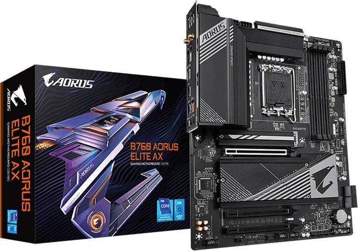 مادربرد GIGABYTE مدل B760 AORUS ELITE AX (rev. 1.x)