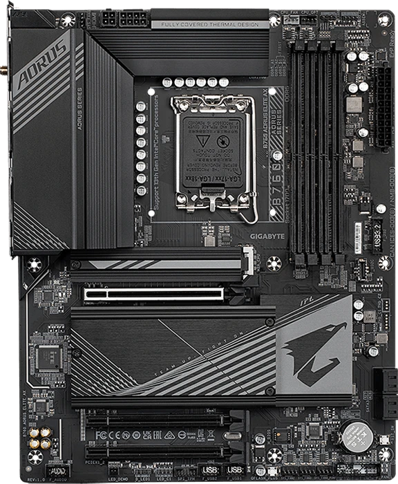 کالا Gigabyte مدل B760 AORUS ELITE AX DDR5 REV.1.0 AVAJANG MB