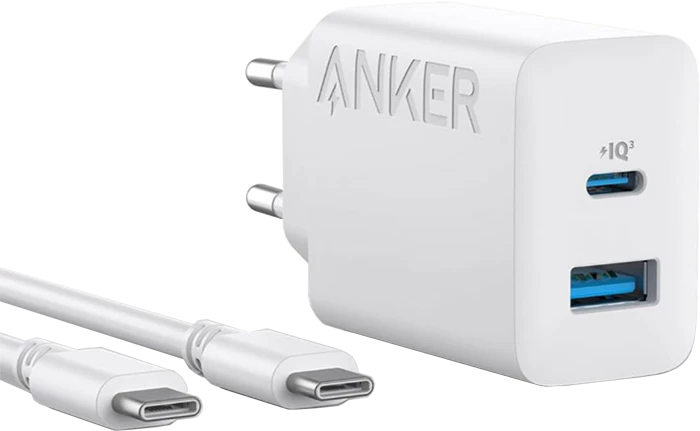 شارژر دیواری Anker مدل Charger 20W B2348G21 به همراه کابل Type-C