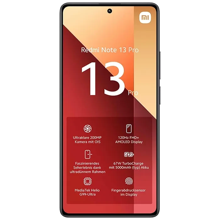 گوشی موبایل 256 گیگابایت Xiaomi مدل Note 13 Pro نسخه گلوبال