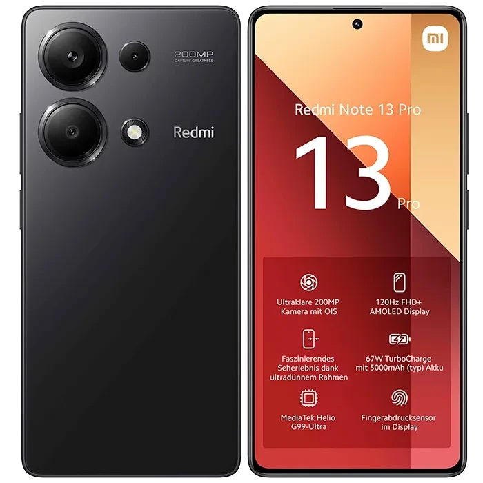 گوشی موبایل 256 گیگابایت Xiaomi مدل Note 13 Pro نسخه گلوبال