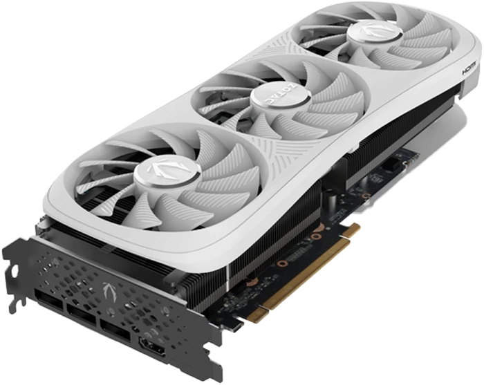 کارت گرافیک Zotac مدل GAMING GeForce RTX 4070 Ti SUPER Trinity OC White Edition 16GB GDDR6X