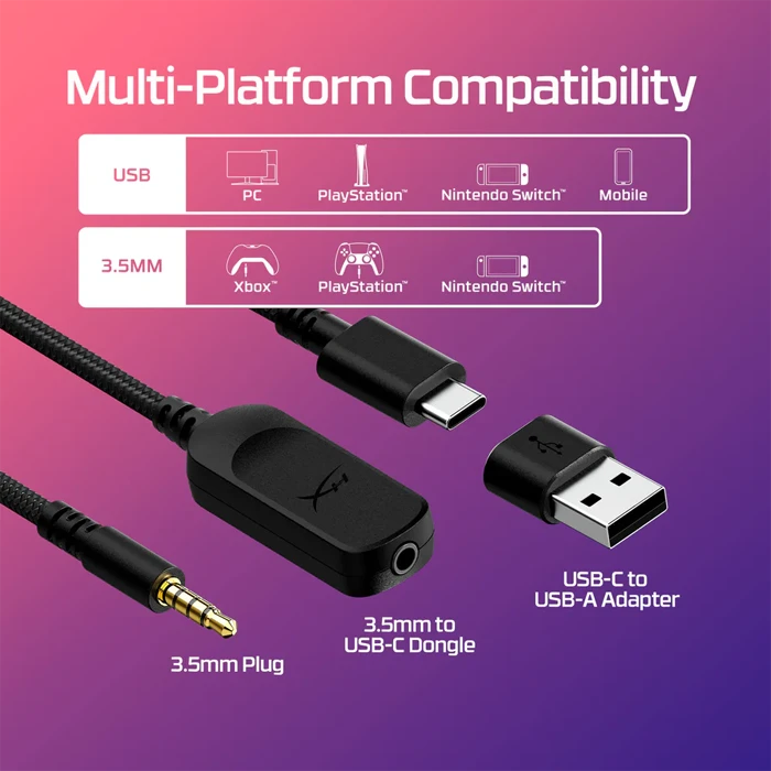 هدست سیمی گیمینگ HyperX مدل Cloud III