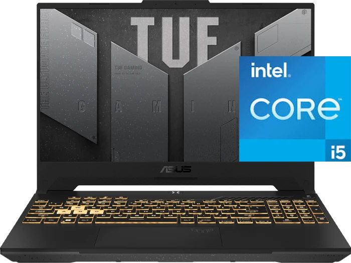 لپ تاپ گیمینگ 15.6 اینچ Asus مدل TUF Gaming F15 FX507ZC4-HN336 (i5 12500H-16GB-1TB SSD-RTX3050-FHD-Backlight)