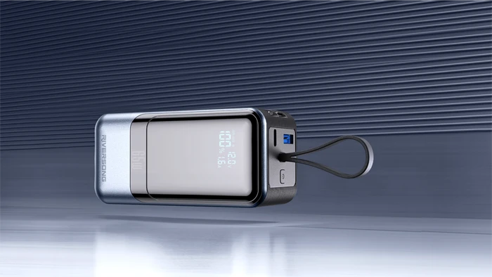 پاور بانک 20000 میلی‌آمپر ساعت Riversong مدل PHANTOM 65S