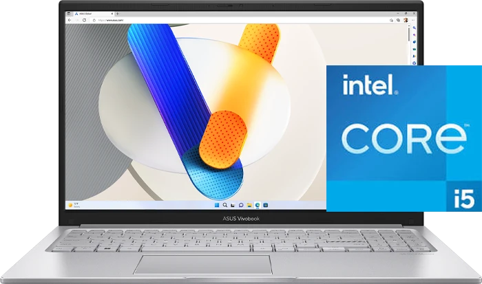 لپ تاپ 15.6 اینچ Asus مدل Vivobook 15 X1504VA-NJ380 (i5 1335U-16GB-512GB SSD-FHD)