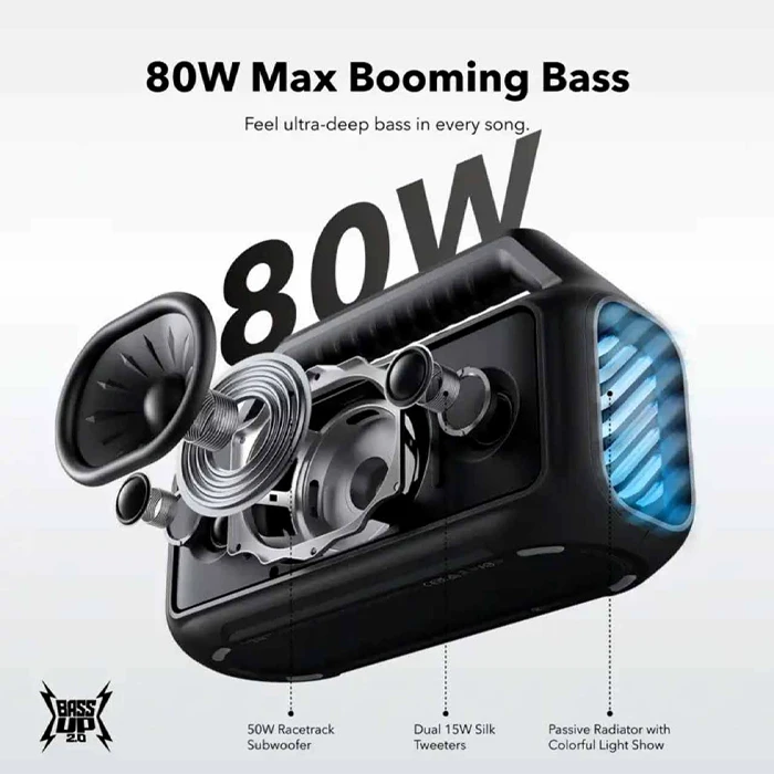 اسپیکر قابل حمل Anker مدل Soundcore Boom 2 A3138
