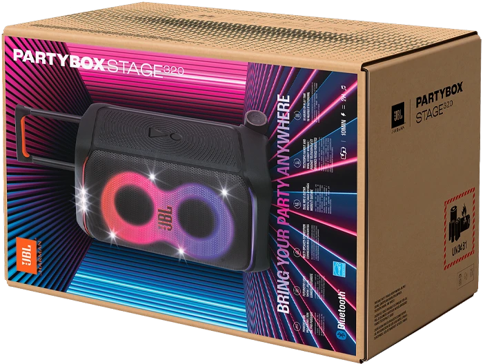 اسپیکر قابل حمل JBL مدل PartyBox Stage 320