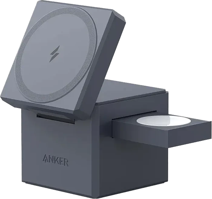 شارژر بی‌سیم 3 در 1 Anker مدل Cube with MagSafe Y1811