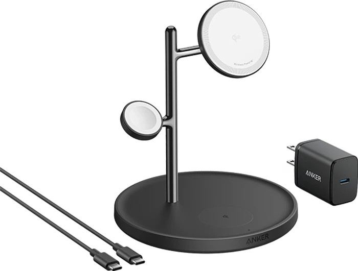 شارژر بی سیم Anker مدل MagGo B25M33