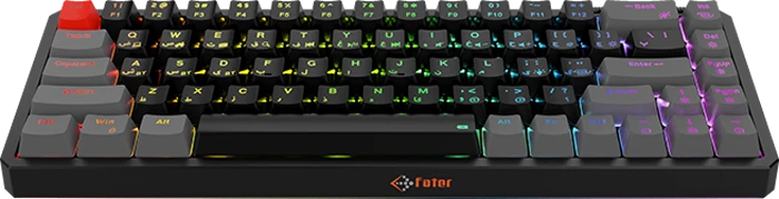 کیبورد بی سیم گیمینگ Fater مدل KWR-8000